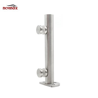 সুইমিং পুল ফ্রেমহীন বেড়া ডিজাইন প্যাটিও স্টেইনলেস স্টীল আউটডোর রেলিং গ্লাস বন্ধনী